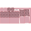XL Tasche mit Utensilientasche 2 in 1 - POLKA DOTS WZ. 9 - Nähset