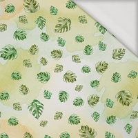 MINI MONSTERA / WATERCOLOR WONDERS - Jersey wiskozowy