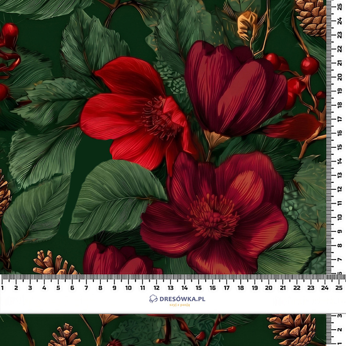 WINTER GARDEN WZ. 7 - dresówka pętelkowa