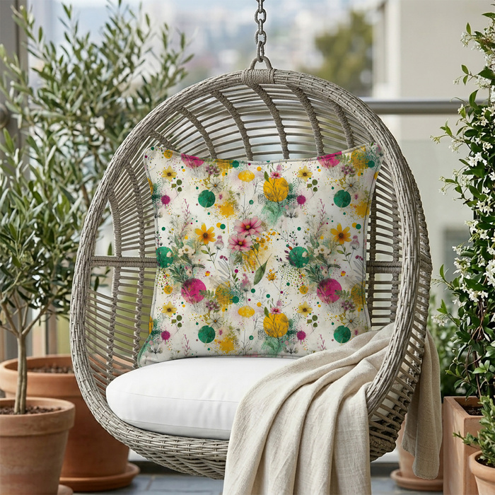 FLORAL REVERIE WZ. 1 - Mušelín bavlněný
