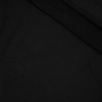 D-16 BLACK - thick looped knit 290g