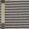 STREIFEN WEIß / SCHWARZ 0,5cm x 0,5cm - Viskose Jersey