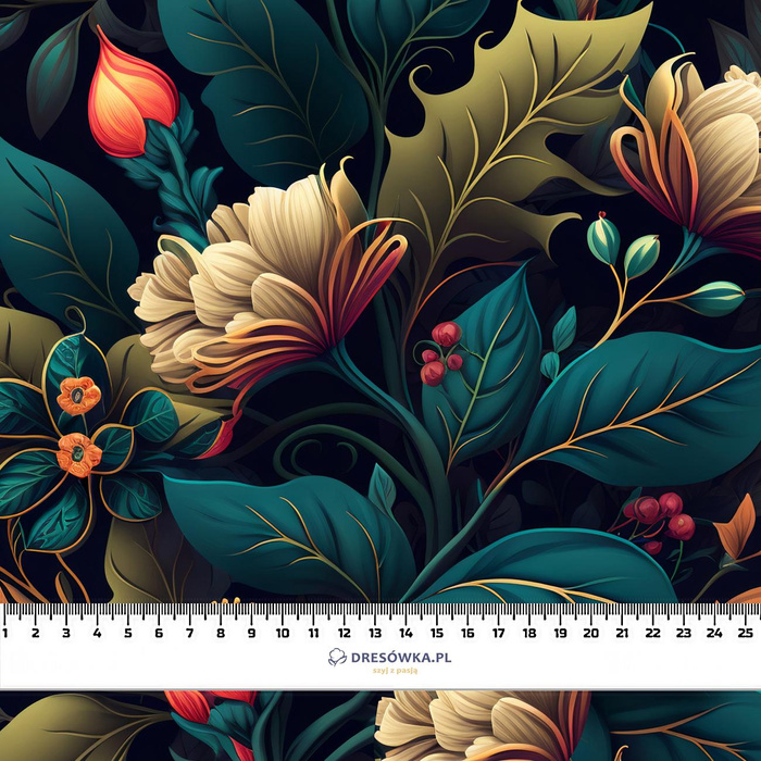 FLOWERS wz.22   ( SMARAGD/ CYRANECZKA )