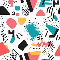 ABSTRACTION WZ.23 - looped knit fabric