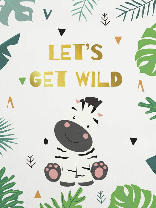 LET'S GET WILD (WILD & FREE) - Paneel Sommersweat 