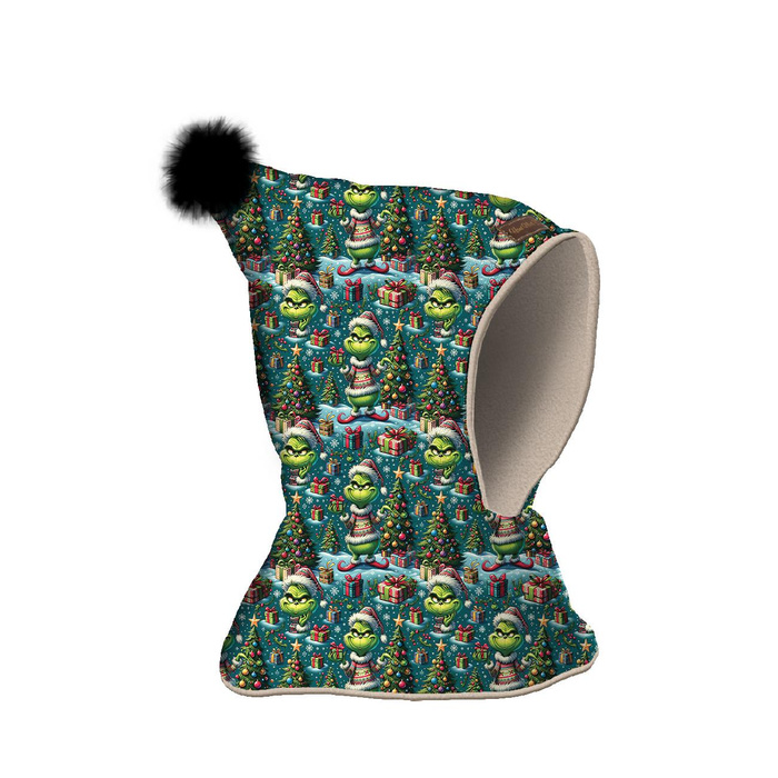 Čepice-nákrčník "ŠPIČKA" - PRANKSTER CHRISTMAS ELF