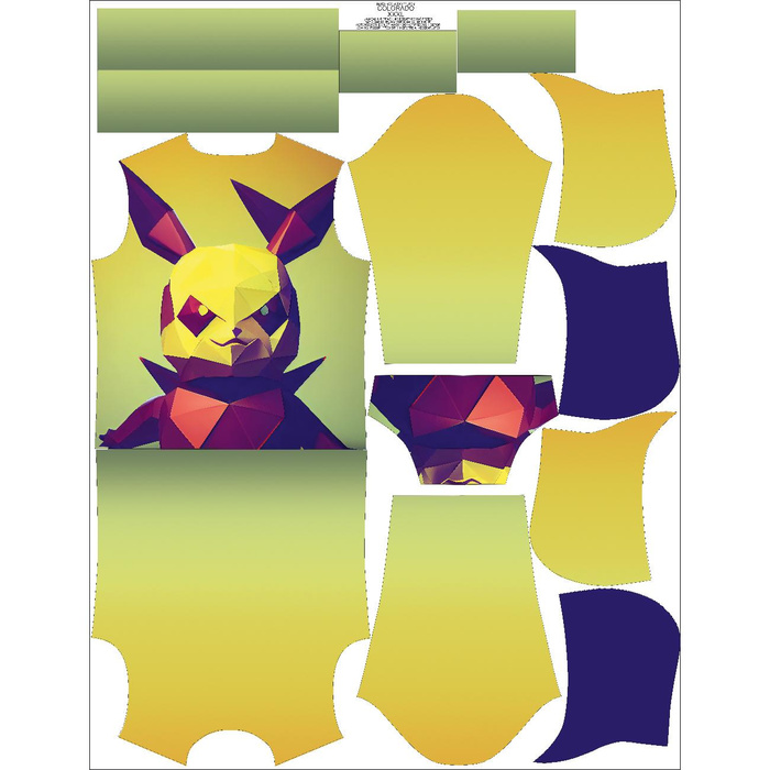 MEN’S HOODIE (COLORADO) - BAD ELECTRICITY - sewing set XXXL