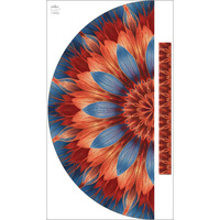 FLORAL WZ.2 - panel kalhot "MAXI"