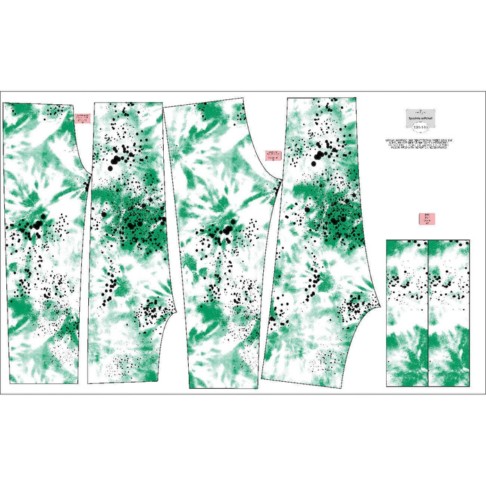 SOFTSHELL-HOSE (YETI) - GO SLOW - Nähset (146/152)