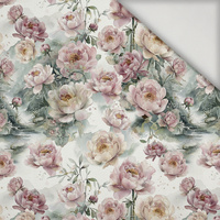 FLOWERS PANDA FAMILY - lycra 300g