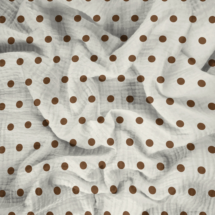 POLKA DOTS WZ. 7 - Cotton muslin