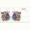 T-SHIRT DAMSKI - BEAUTIFUL BUTTERFLY WZ. 1 - zestaw do uszycia XXXL