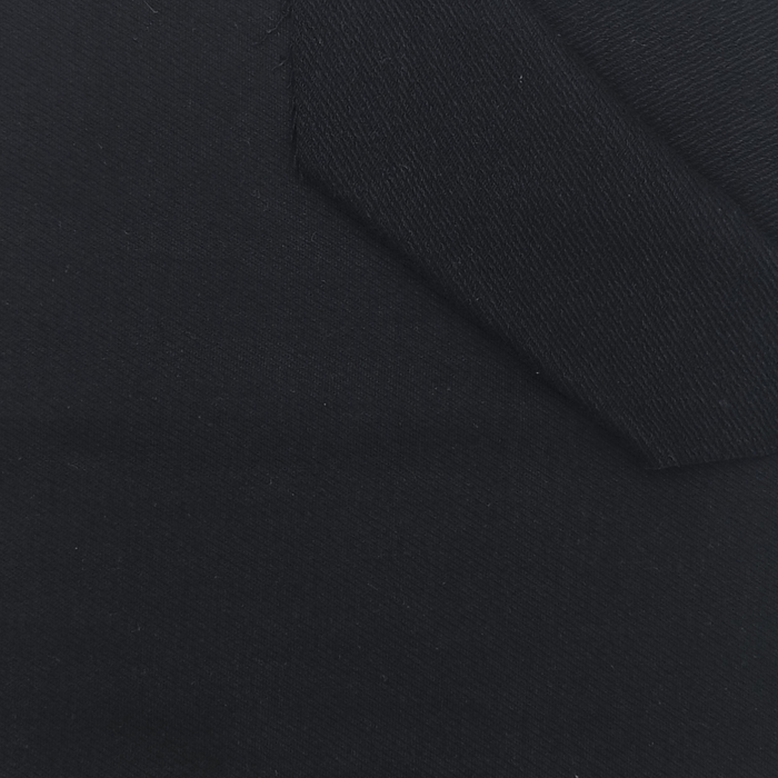 French terry TWILL - BLACK 350g
