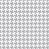 GREY HOUNDSTOOTH / WHITE - single jersey 