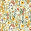 FLOWERS MEADOW WZ. 1 - Cotton drill