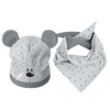 KID'S CAP AND SCARF (TEDDY) - TEDDY / gray 51-54