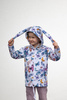 DĚTSKÁ BUNDA BUNNY (ZOE) - RETRO GEOMETRIC WZ. 9 - Sada šití