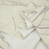 BIRDS / beige - single jersey with elastane TE210