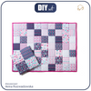 PATCHWORK DECKE - SCHMETTERLINGE