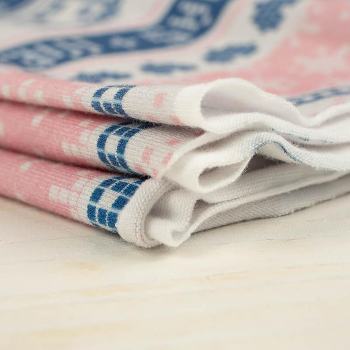 MERRY CHRISTMAS wz. 2 (NORWESKIE WZORY) - single jersey z elastanem 