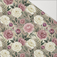 Flowers wz. 69 - Hydrophobic brushed knit