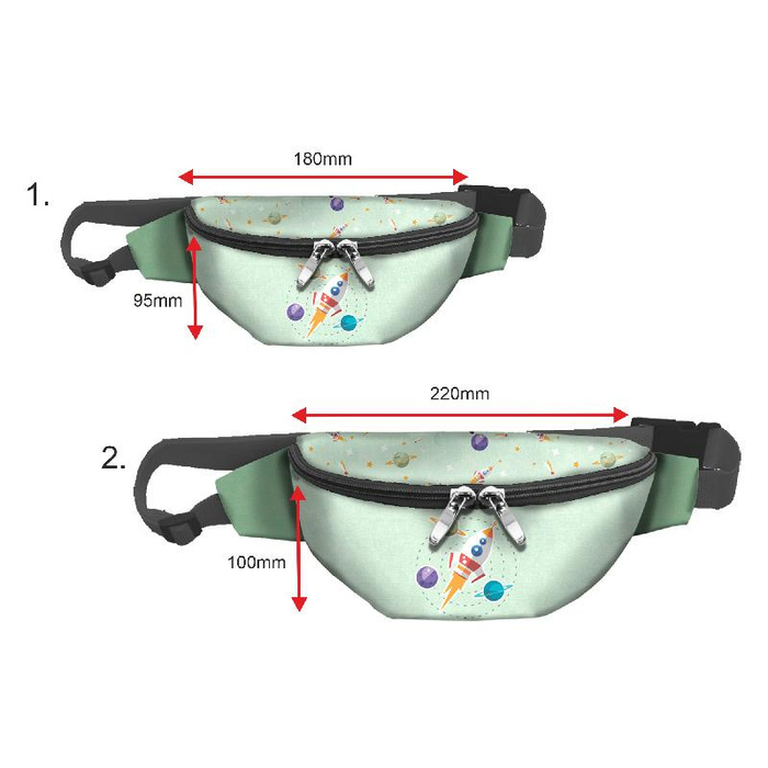 NERKA - RAKIETA I PLANETY (WYPRAWA W KOSMOS) / ACID WASH MIĘTOWY - mały