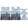 DAMEN T-SHIRT - NEW YORK - Single Jersey XL