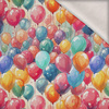 PASTEL BALOONS - dzianina drapana z elastanem ITY