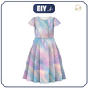 KINDER KLEID "MIA" - REGENBOGEN-OZEAN Ms. 3 - Nähset