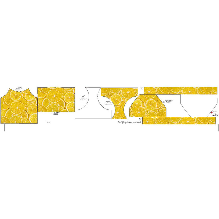 Girl's swimsuit - LEMONS 98-104