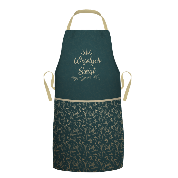 CHRISTMAS APRON - WESOŁYCH ŚWIĄT / CHRISTMAS TWIGS