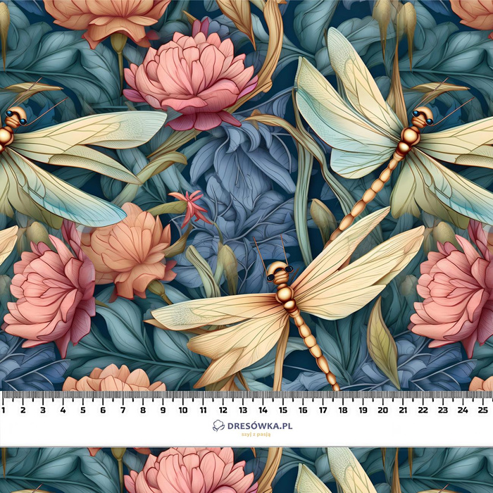 Butterfly & Flowers wz.11 - Thermo lycra