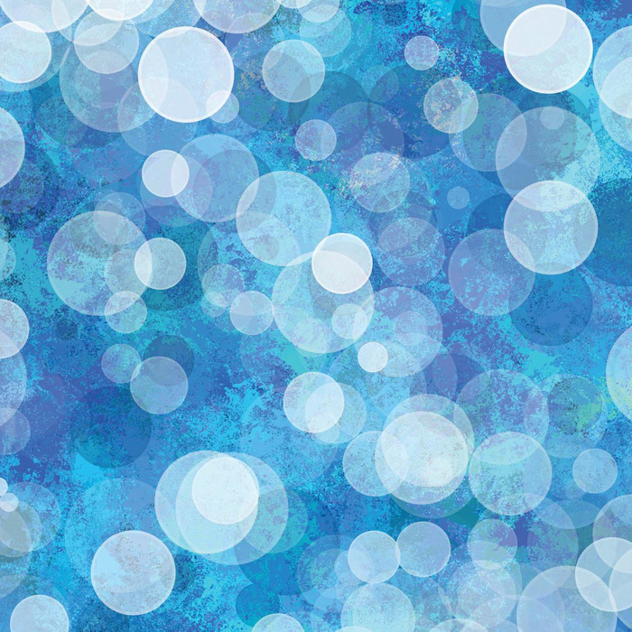 ZIMNÍ BOKEH (WINTER IS COMING) - organický úplet single jersey s elastanem 