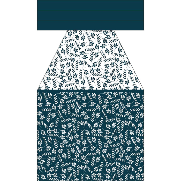 APRON - SMALL LEAVES pat. 2