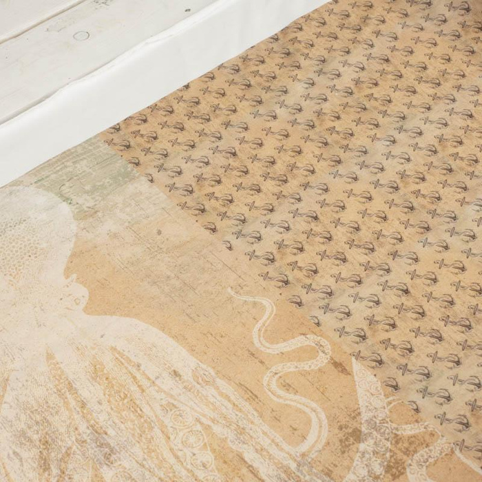 SHADOW / OCTOPUS pat. 2 (SEA ABYSS) - PANORAMIC PANEL (60cm x 155cm)