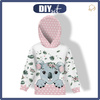 KID'S HOODIE (ALEX) - KOALA CAMILLA - looped knit fabric (86/92)