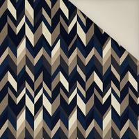 RETRO GEOMETRIC WZ. 18 - Potahový velur