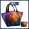 XL Tasche mit Utensilientasche 2 in 1 - STAINED GLASS WZ.3 - Nähset