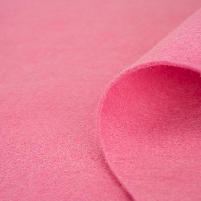 Dekorační plsť 41x50 cm - růžový