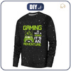 BASIC HERREN SWEATSHIRT (OREGON) - GAMING M. 2 - Nähset XXL