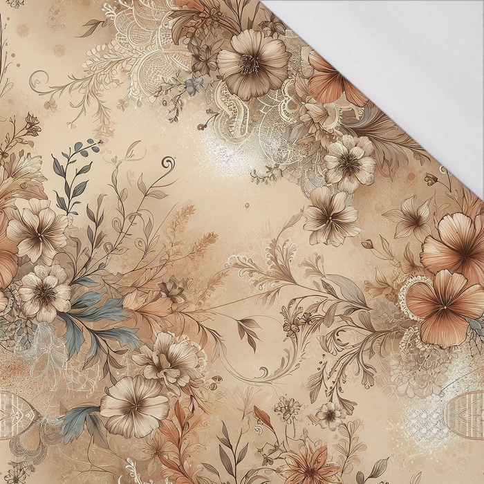 PASTEL FLOWERS WZ. 25 - single jersey