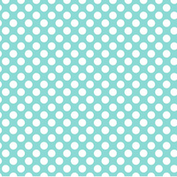 WEIßE TUPFEN / minze - HOME DECOR PREMIUM Webware