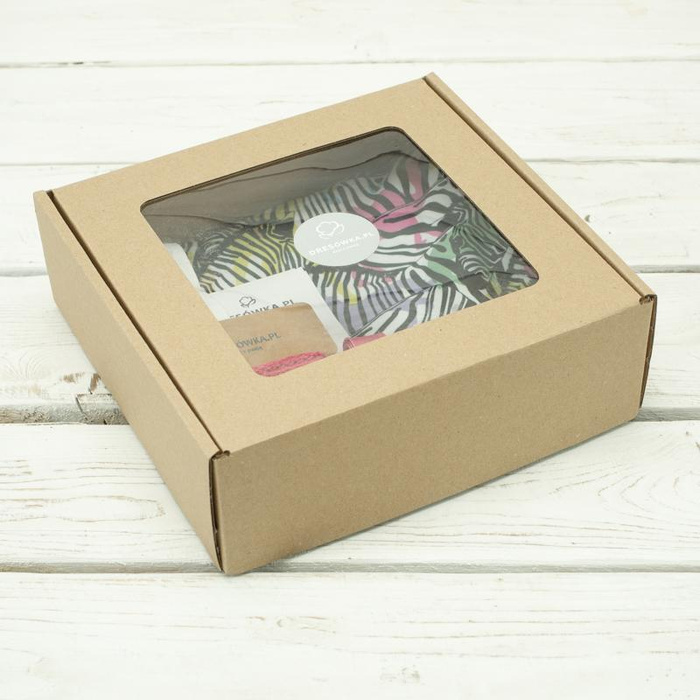 Damskie spodenki kąpielowe - TĘCZOWE ZEBRY wz. 2 S