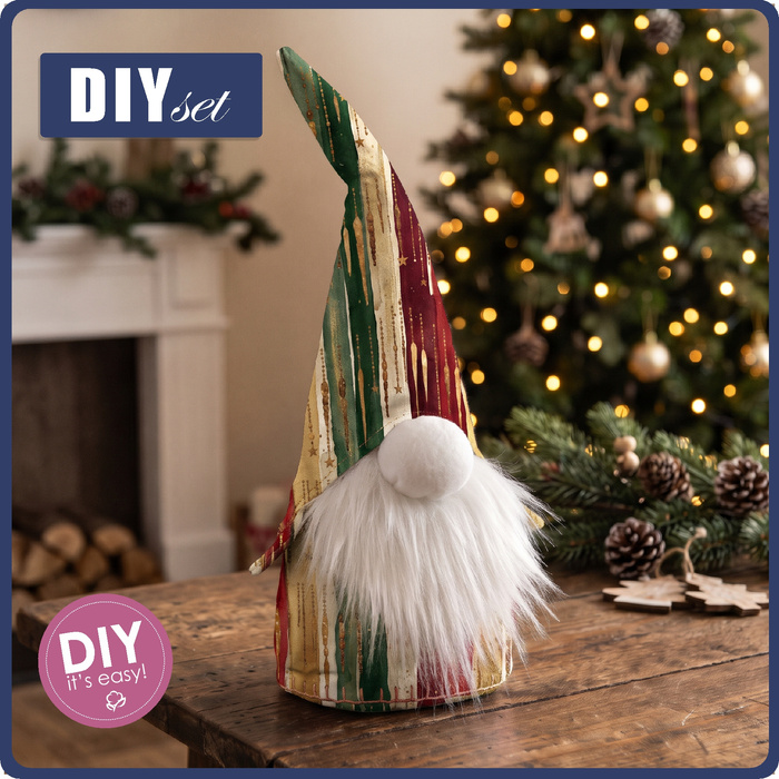 Skřítek  - CHRISTMAS STRIPES WZ.4 - DIY IT'S EASY  