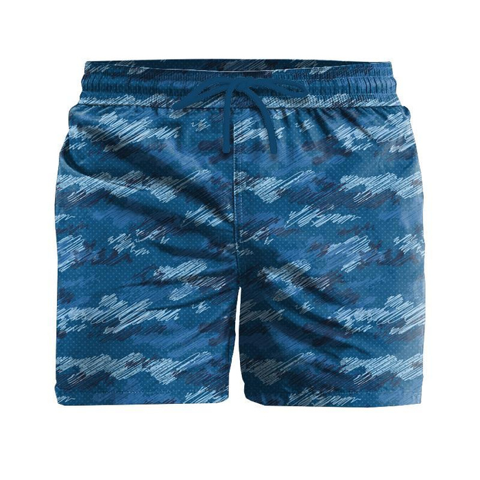 CAMOUFLAGE - Kritzelei / classic blue - Nylonstoff PUMI