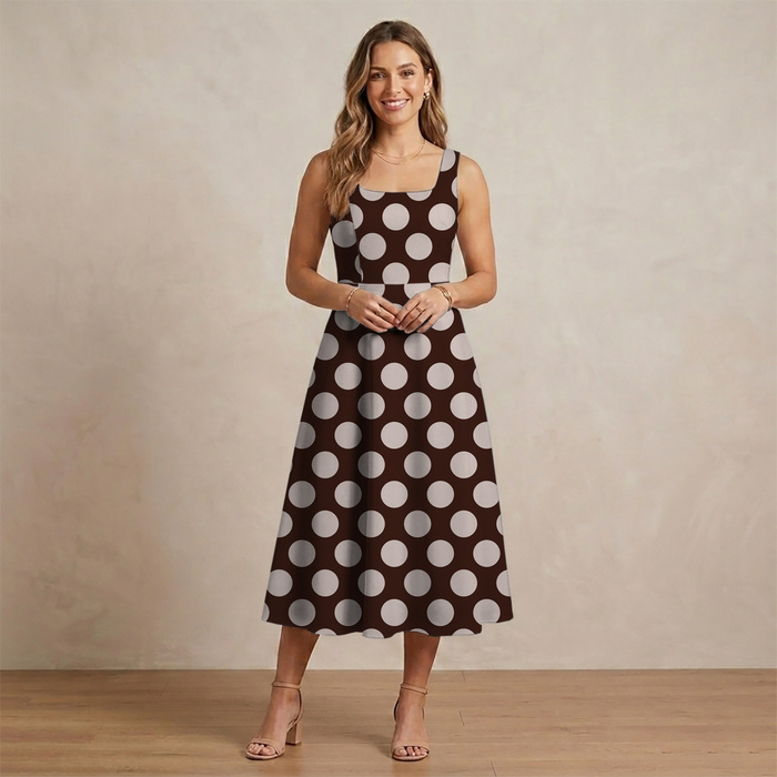 POLKA DOTS WZ. 5 - rychleschnoucí tkanina