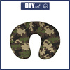 NECK PILLOW - CAMOUFLAGE OLIVE - sewing set