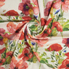 POPPIES PAT. 2 (IN THE MEADOW) - Woven Fabric for tablecloths