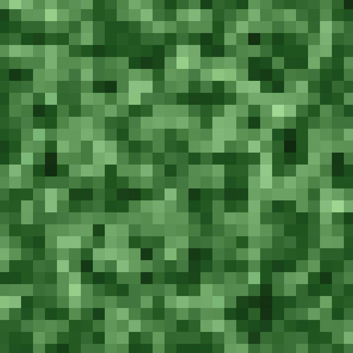 PIXELY Vz. 2 (olivová) - tkanina bawełniana