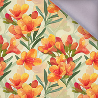 FLOWERS PAPAYA ORANGE WZ. 8 - softshell